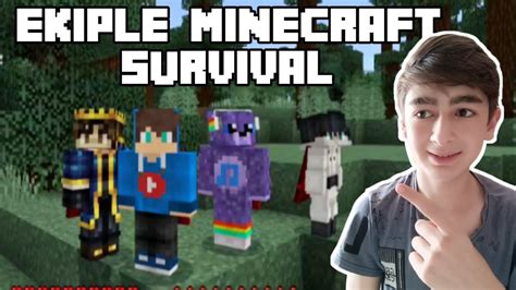 EKİPLE MİNECRAFT SURVİVAL YouTube