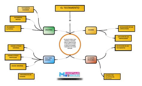 Mapa Conceptual Unidad 7 Sucesiones Y Donaciones Pdf