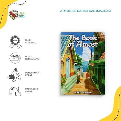 Jual Novel The Book Of Almost Cover Baru Brian Khrisna