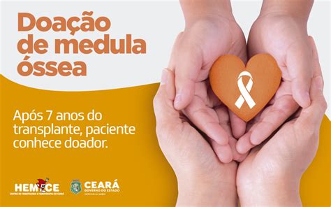 Medula óssea pela 2ª vez neste mês Hemoce promove encontro de doador