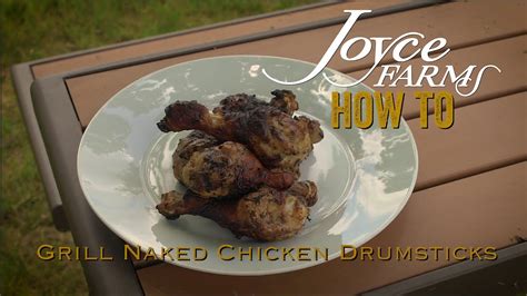 Grilling Naked Chicken Drumsticks Youtube