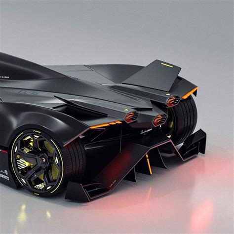 Lamborghini Supersonico Unofficial Concept Is A One Seat Electric Track