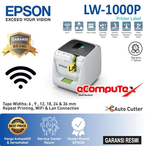 Jual Printer Epson Label Works Lw P Printer Label Lw P