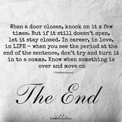 When A Door Closes Knock On It A Few Times Door Quotes Over It