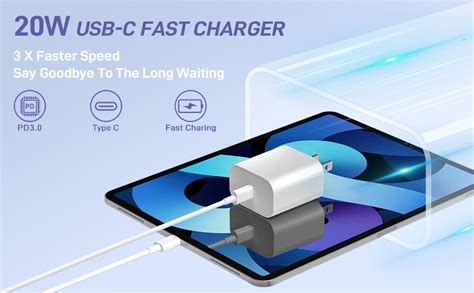 20W USB C Fast Charger For IPad Pro 12 9 IPad Pro 11 Inch 2021 2020