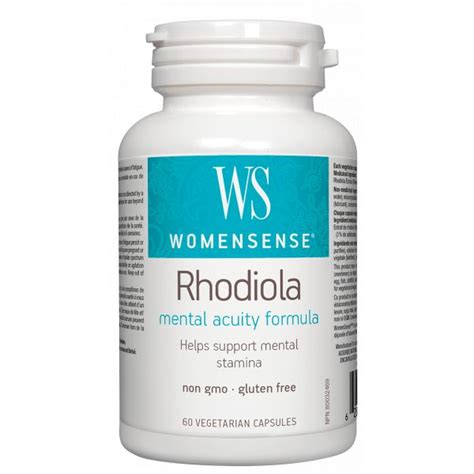 Womensense Rhodiola Mg Vegi Caps Your Health Food Store And