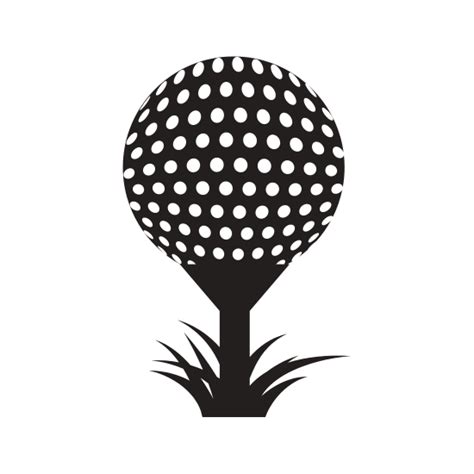 Golf Ball Silhouette Svg