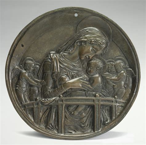 after Donatello | Madonna and Child with Four Angels (ca. 1456) | Artsy