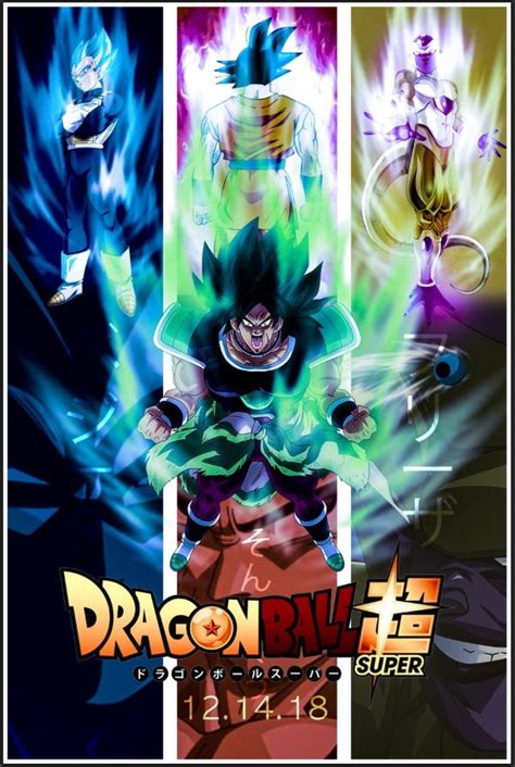 Dragon Ball Super - Broly Movie Poster by JohnSimo on DeviantArt