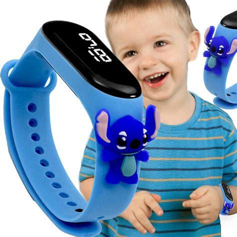 Zegarek Led Dla Dzieci Smartband Stich Sklep Wysy Kowo Pl