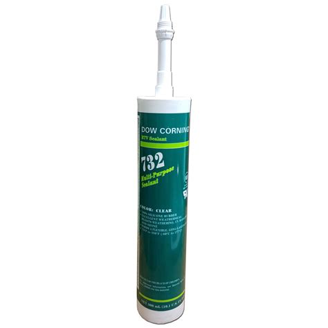 Dow Corning Food Grade 732 Multi Purpose RTV Silicone Sealant Color