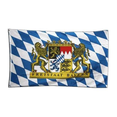 Fahne Flagge Freistaat Bayern L We Schrift X Cm Amazon De Garten