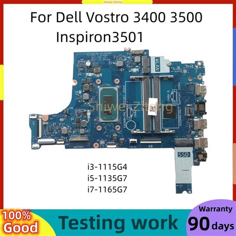 Placa Base Para Port Til Dell Vostro 3400 3500 Inspiron3501 GDI4A LA