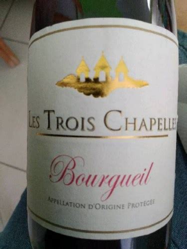 Les Trois Chapelles Bourgueil Vivino Brasil