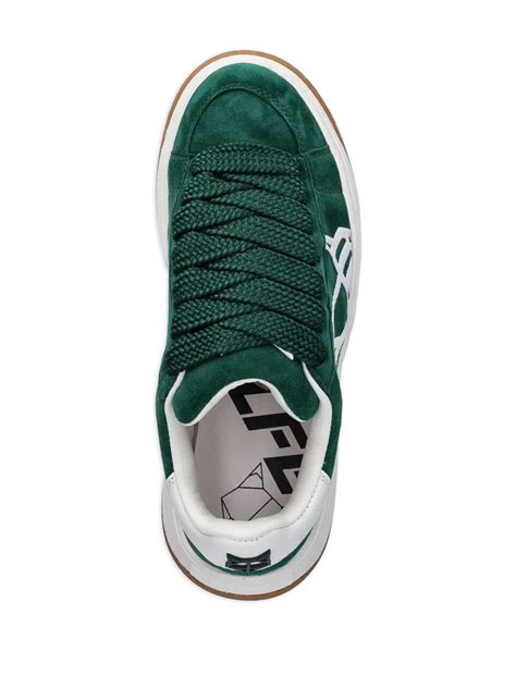 NAKED WOLFE Platform Sneakers Green FARFETCH