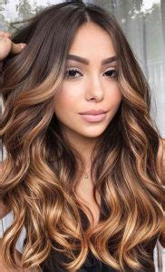 Breathtaking Balayage Hair Ideas Golden Salted Caramel Brown Balayage