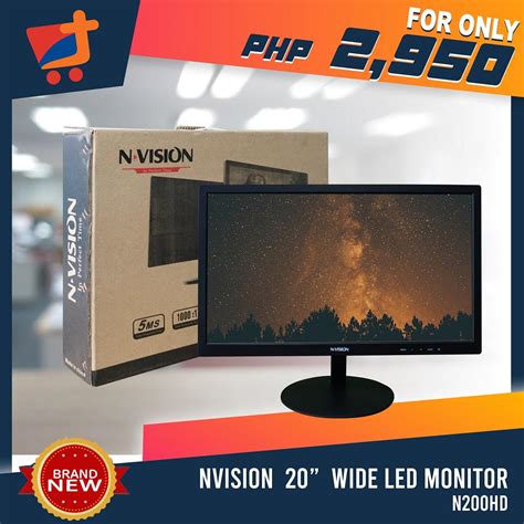 Nvision N Hd Inches Wide Led Monitor Good For Personal Use In