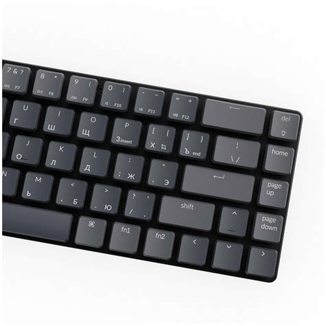 Купить Клавиатура беспроводная Keychron K7 Bluetooth черный серый K7E3 ...