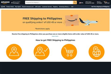 Amazon Now Offers Free Shipping And Delivery To The Philippines