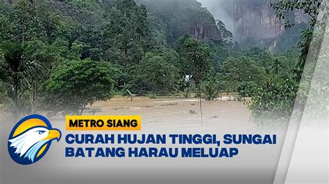 Objek Wisata Lembah Harau Kembali Terendam Banjir Youtube