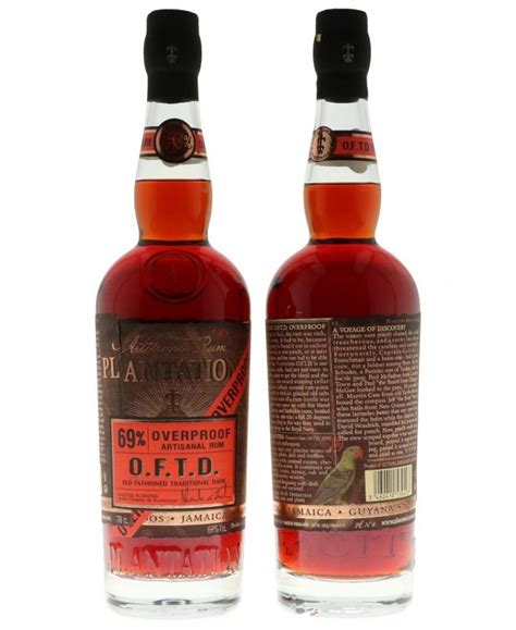 Plantation Rum O F T D Overproof Rum