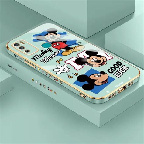 Dienya เคสสำหรบ Infinix Hot Play เคสโทรศพทขอบสเหลยมดานขางดไซนใหมเคสซลโคนเคลอบ