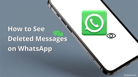 Top 5 Ways To See Deleted Messages On WhatsApp Android IOS