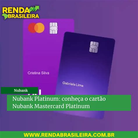 Nubank Platinum Conhe A O Cart O Nubank Mastercard Platinum