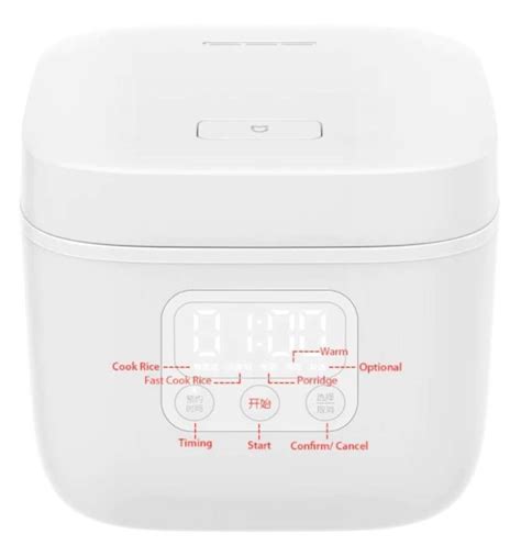 Jual Xiaomi Dfb201cm Mijia Electric Rice Cooker With Led [1.6 L] Di ...