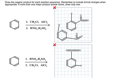 Solved Draw The Organic Product For Each Reaction Sequence Chegg