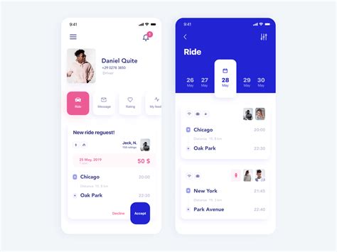 20 Mobile App Profile Screen UI Design Updated OnAirCode Web