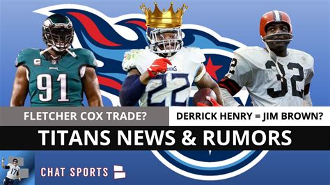 Titans Trade Rumors On Fletcher Cox Derrick Henry Mvp Race Jim