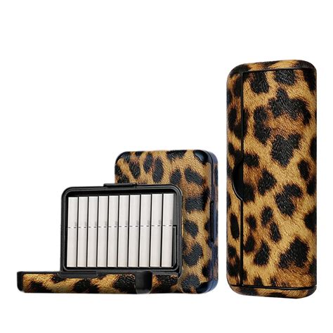 Leopard Case For Iqos Iluma Prime Leather Cases E Cigarette Box Cover