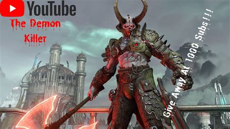 The Demon Killer How To Kill Demons Doom Eternal Gameplay Youtube