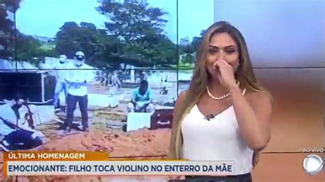 Apresentadora do Cidade Alerta vê cena chocante e desaba ao vivo Não