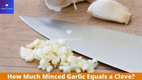 How Much Minced Garlic Equals A Clove