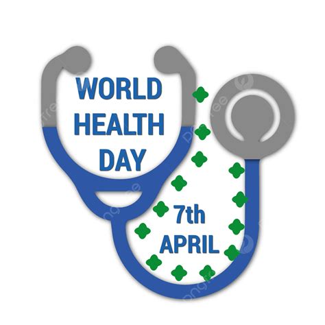 World Health Day Vector Hd Images 7th April World Health Day Text