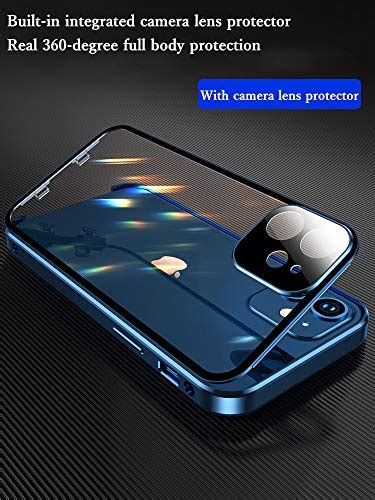 Lockable Iphone Pro Max Anti Peeping Case With Camera Lens Protector