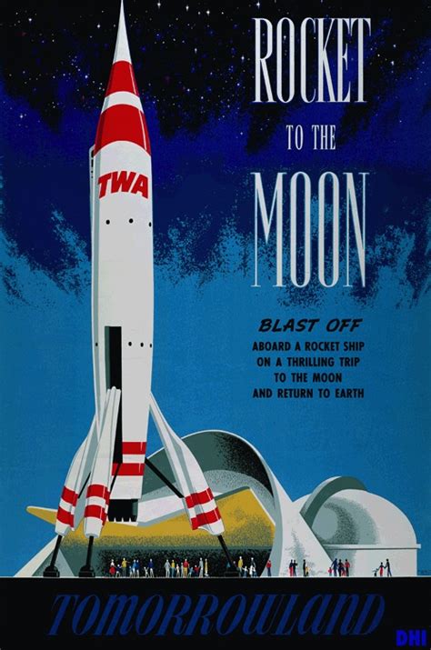 Old Tomorrowland Month Twa Rocket To The Moon Disney History Institute