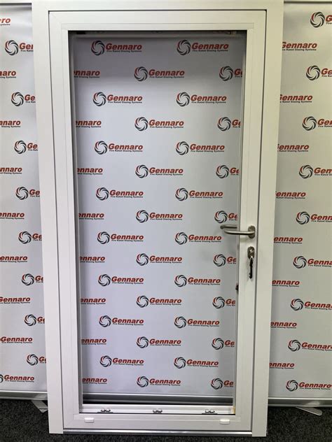 EI60 Fire Rated Door Right Hand RAL 9016 - 1.1m x 2.1m :: Fire Rated