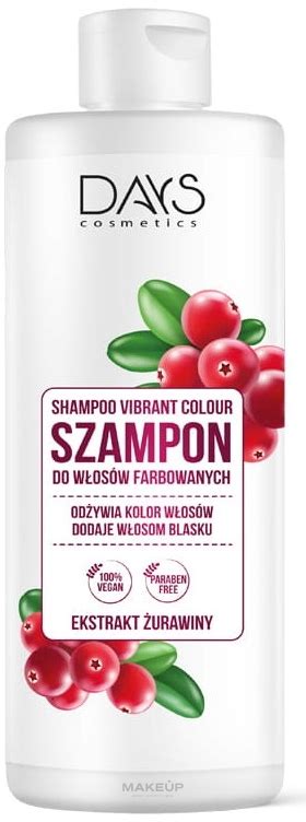 Days Cosmetics Shampoo Vibrant Colour Șampon pentru păr vopsit cu