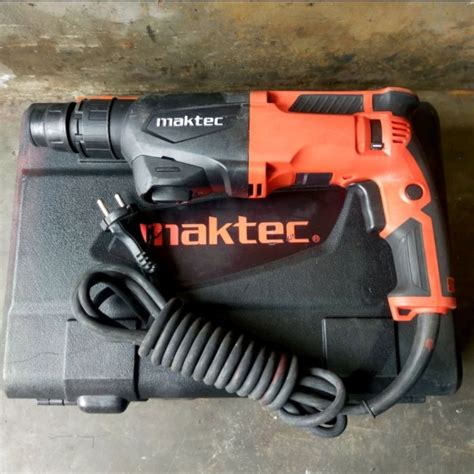 Jual Mesin Bor Beton Maktec MT870 Rotary Hammer Dril Original Shopee