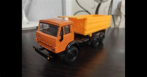 Камаз 4310 1/43 РЫЖИЙ/ЖЁЛТЫЙ из коллекции 1/43 АРЕК ЭЛЕКОН 014 ...
