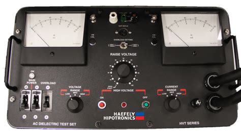 Haefely Hipotronics Kv Ac Portable Hipot Jm Test Systems