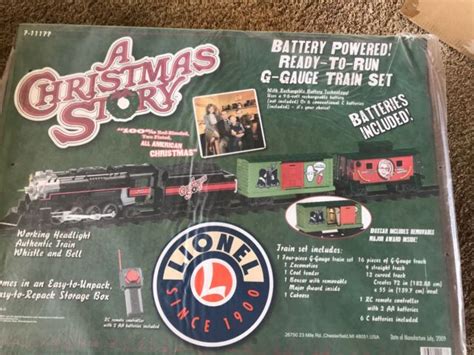 Lionel Train G Gauge A Christmas Story Train Set Brand New Ebay A