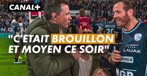 Linterview Sur Le Terrain De Camille Lopez Après La Victoire