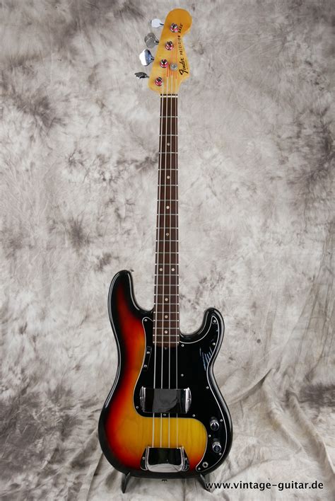 Fender Precision Bass 1977 Sunburst Bass For Sale Vintage Guitar Oldenburg