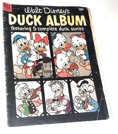 Walt Disney S Duck Album Featuring 5 Complete Duck Stories 586 1954