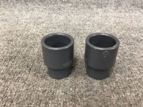 Lot Of 2 Spears 829 130 1 X 12 Pvc Sch 80 Reducer Coupling Socket