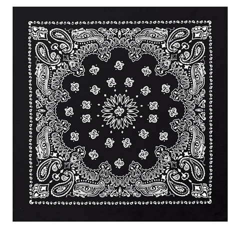 Rothco - Black - Trainmen Jumbo Bandana 27 in. x 27 in. - Walmart.com ...